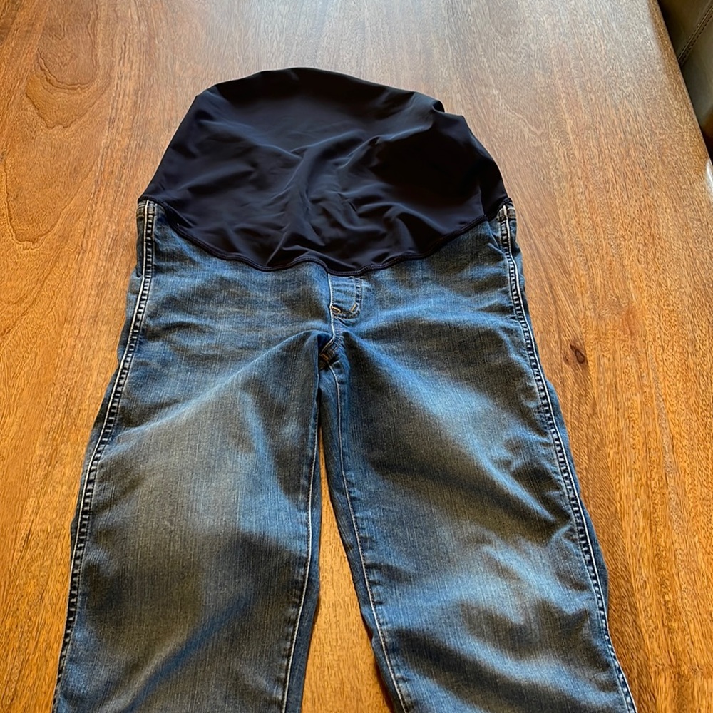 Madewell Maternity Stovepipe Denim